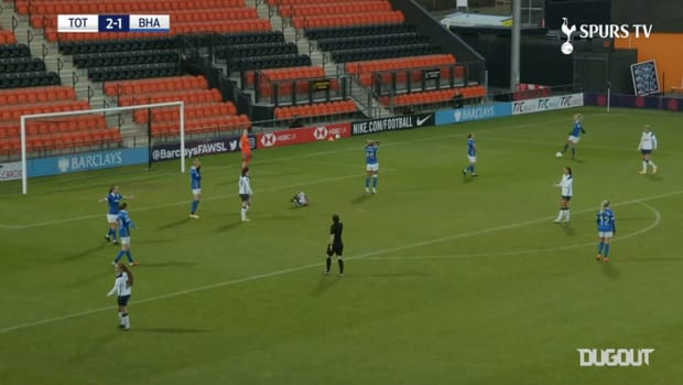 Alex Morgan's first goal for Spurs Women